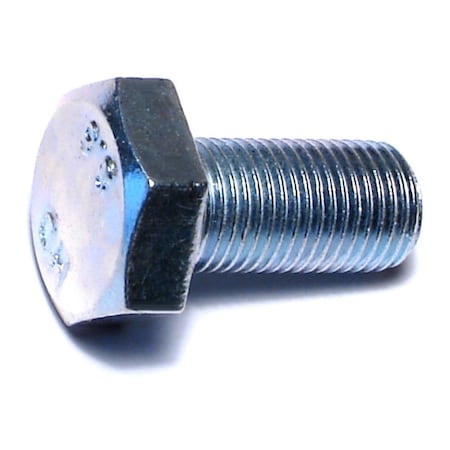 Midwest Fastener Class 8.8, M10-1.00 Hex Head Cap Screw, Zinc Plated Steel, 20 mm L, 25 PK 53540